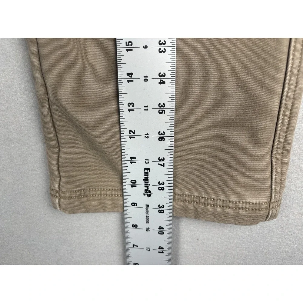 Coleman Pants Mens 38x30 Khaki Fleece Lined Outdoor Workwear Utility Fall 2021
